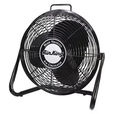 Air King 9212 12" Table & Floor Fan, Black