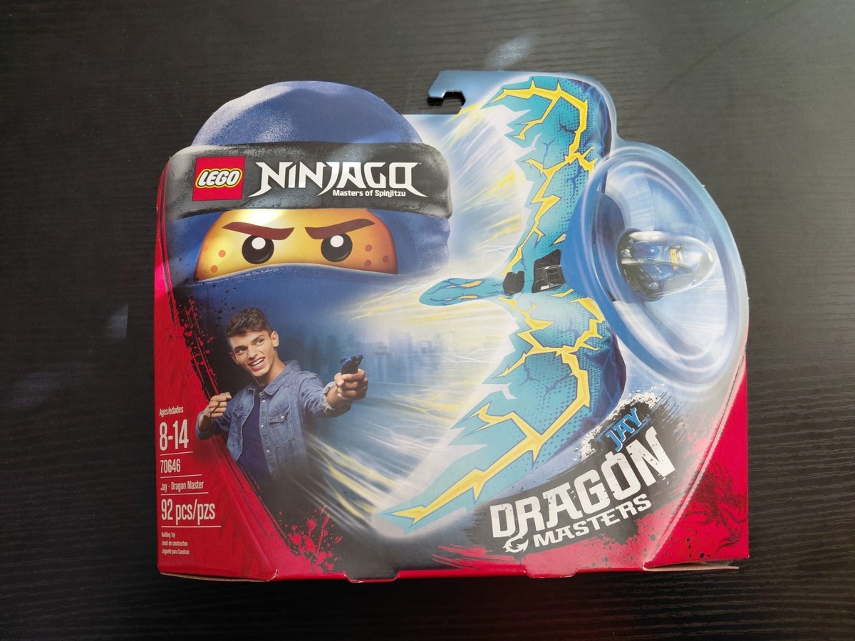 New LEGO 70646 Ninjago Masters of Spinjitzu Jay Dragon Masters