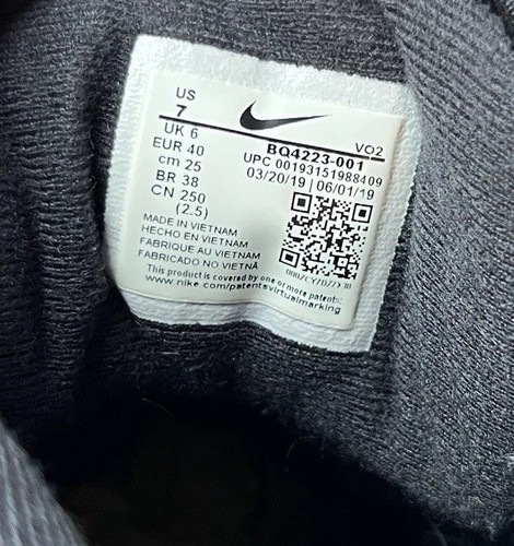 Nike Path Winter Schwarz High Top Sneaker Stiefel Größe 7 - Bild 20 von 24