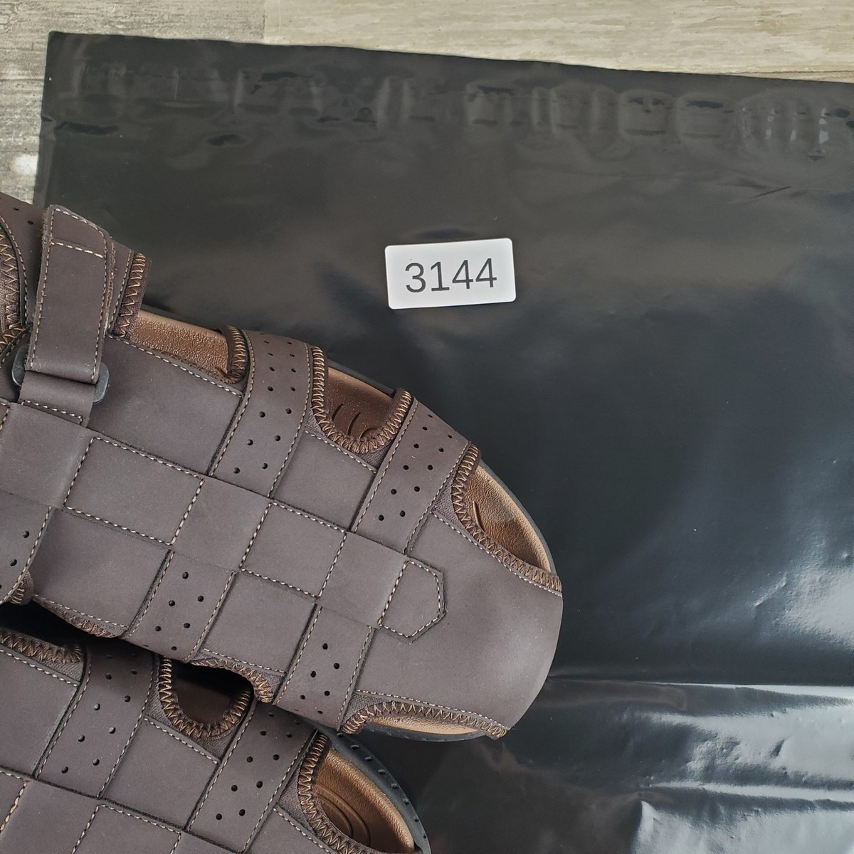 Nunn Bush Laguna Mens Fisherman Sandals Sz 13 M Brown Brun  display picture 2