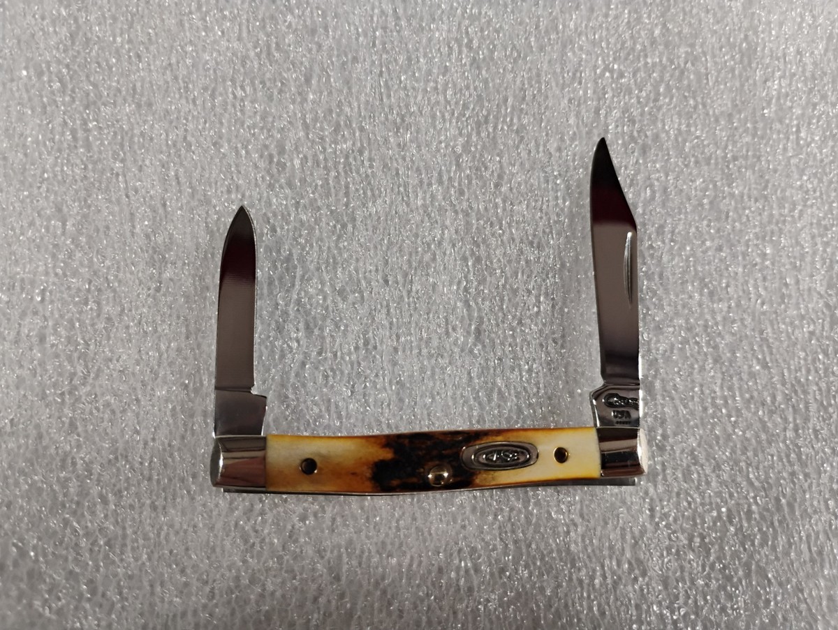 1995 STAG CASE XX 5233 SS SMALL PEN TWO BLADE POCKET KNIFE | eBay