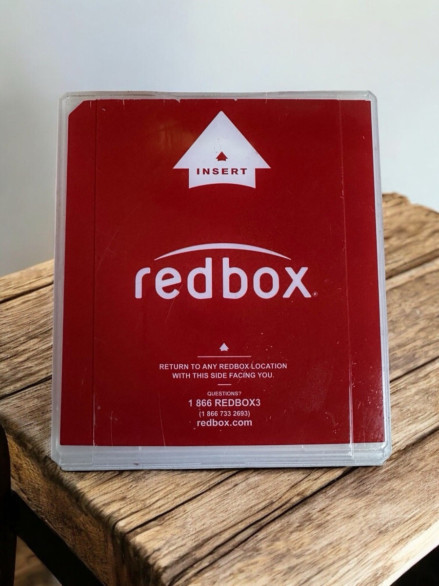 Original Redbox DVD Replacement Case Empty Hard Plastic Sleeve Red
