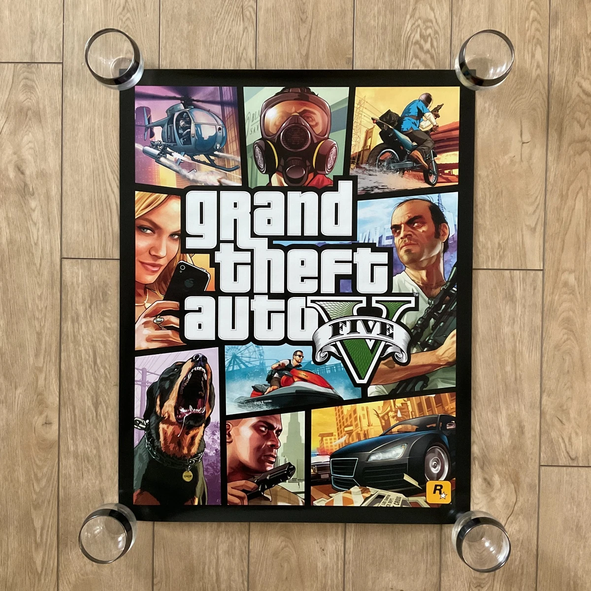 gta 5 poster | eBay