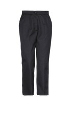 Dolce & Gabbana Black Pleated Dress Pants Straight Leg Pockets 44 NWT