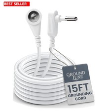 Grounding Cord 15 Ft Universal Replacement Cable Sheets Mats Pillowcases Outlet