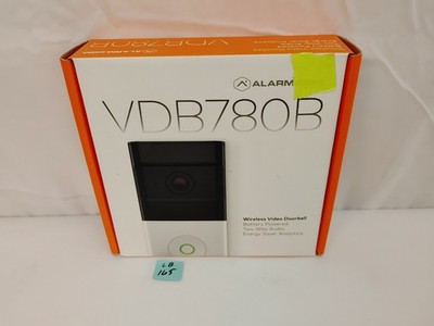 Alarm.com Smart Wireless Video Doorbell ADC-VDB780B FACTORY SEALED