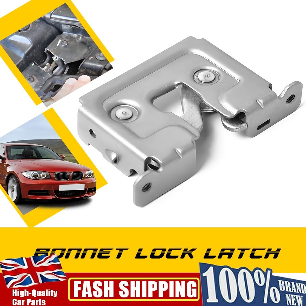 For: BMW 1 Series Bonnet Lock Hood Catch E81 E82 E87 E88 Release Latch Mechanism