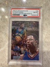 1996-97 Fleer Flair Showcase Patrick Ewing Legacy Collection Row 0 /150 PSA 8 45