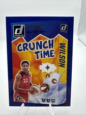 2025 Donruss WNBA A’Ja AJA WILSON #12 Crunch Time BLUE PRESS PROOF Aces