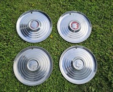 Set Of 4 1952-1953 Mercury 15 Wheel Covers Hubcaps 52 53 Monterey 1966 Bronco