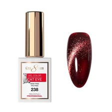 Cre8tion Ruby Glam Cat Eye Gel 15 mL Color 238