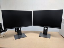 2x Dell P2219H 21.5" 1080p HDMI DP Monitor Full HD W/ stand C527DS