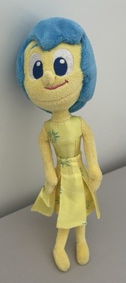 Offizielle Disney Inside Out Joy Plüschtier Puppe, 11 Zoll sauber sehr guter Zustand