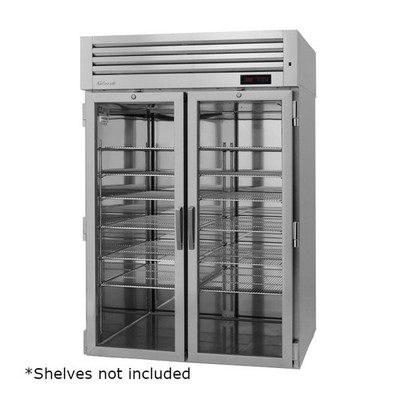 Turbo Air 2 Glass Door PRO Series PassThru RollIn Heated Cabinet