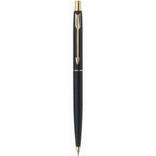 Parker Classic Pencil Matte Black & Gold  0.5mm Made In Usa New In Box 