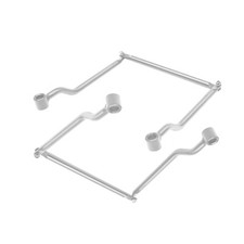 Telai supporto borse per Moto Guzzi V7 III / Stone SU2 cromo