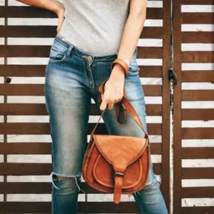 Hobo-Purse-Women-Vintage-Brown-Leather-Messenger-Cross-Body-Handmade-Bag