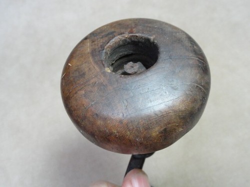 Hand Forged Bit Brace w/ Countersink Bit Antique Woodworking Tool Wheelwright - Picture 20 of 23