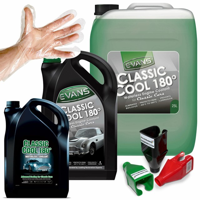 Evans Classic Cool 180 Waterless Engine Coolant Antifreeze for