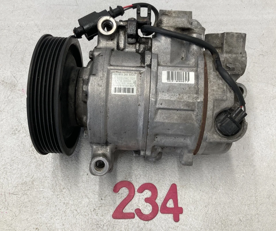 05-11 Audi A6 Quattro AC conjunto de embreagem bomba compressor ar condicionado fabricante de equipamento original - Imagem 2 de 4