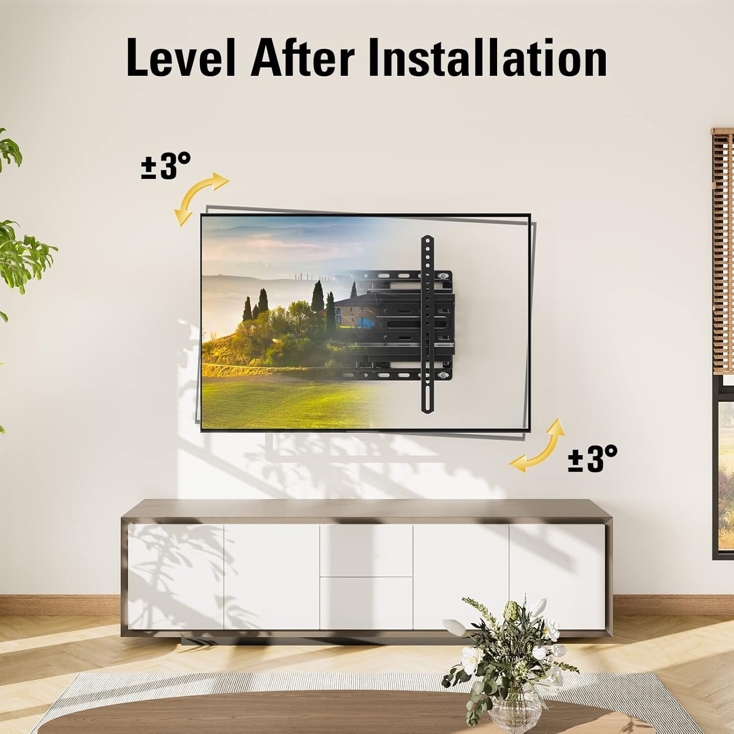 Mounting Dream Full Motion TV Wall Mount 32-65 Inch Swivel Tilt 99lbs ...