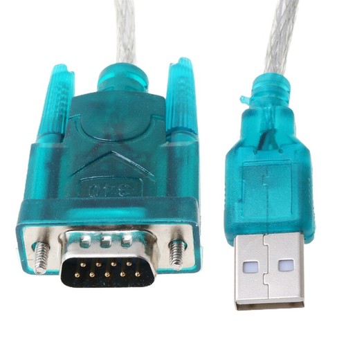 Black USB To RS232 RS-232(DB9) Serial Cable Standard Adapter Converter For PC - Afbeelding 7 van 7