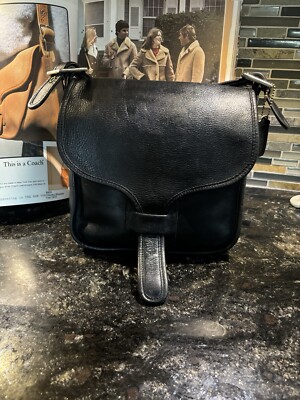 Coach Courier Vintage Bonnie Cashin Bag Pre Creed Leather 8920 NYC