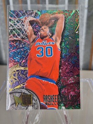 Metalin Rasheed 1 1995-96 Metal Rookie Roll Call Rasheed Wallace RC Washington Bullets #R ...