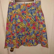 Cotton Pleated skirt By Talbots sz 8