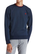 Timberland Oyster R Crew Sweat Pour Hommes Sweatshirt Pullover TB0A2AM6 Bleu