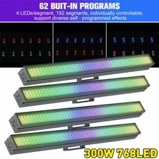 300W RGB Wall Wash Light Bar 768LED DMX Stage DJ Beam Lighting Disco Bar Effect