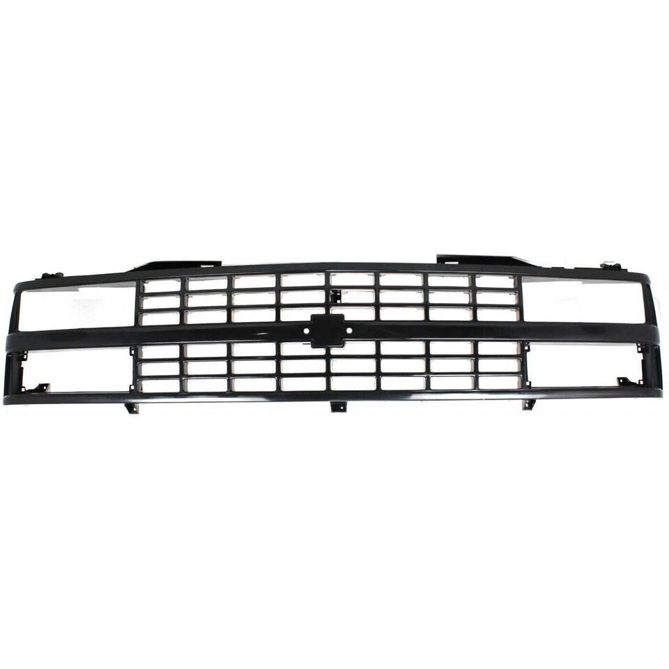 New Front Grille + Headlight Kit 9PC Fits 1988-1993 Chevrolet C/K Series Pickup - Image 3 of 4
