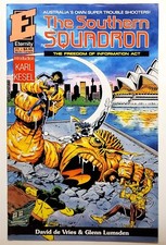 Southern Squadron: Freedom of Information Act #1 (Jan 1992, Eternity) 7.0 FN/VF