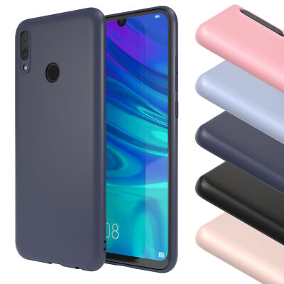 Handyhülle Huawei P Smart (2019) Hülle Tasche Silikon Backcover Case Schutz Soft