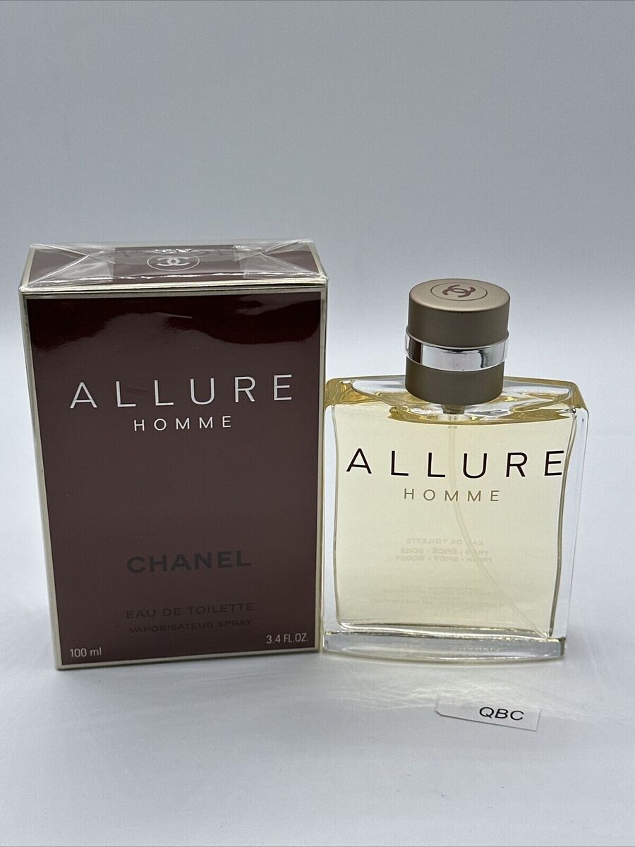 Chanel Allure Homme 3.4oz Men's Eau de Toilette Spray Chanel Allure Homme 3.4oz Men's Eau de Toilette Spray