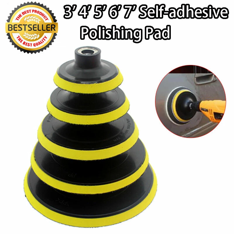 3 4 5 7 Inch Sanding Polishing Pad Hook and Loop Backing Backer