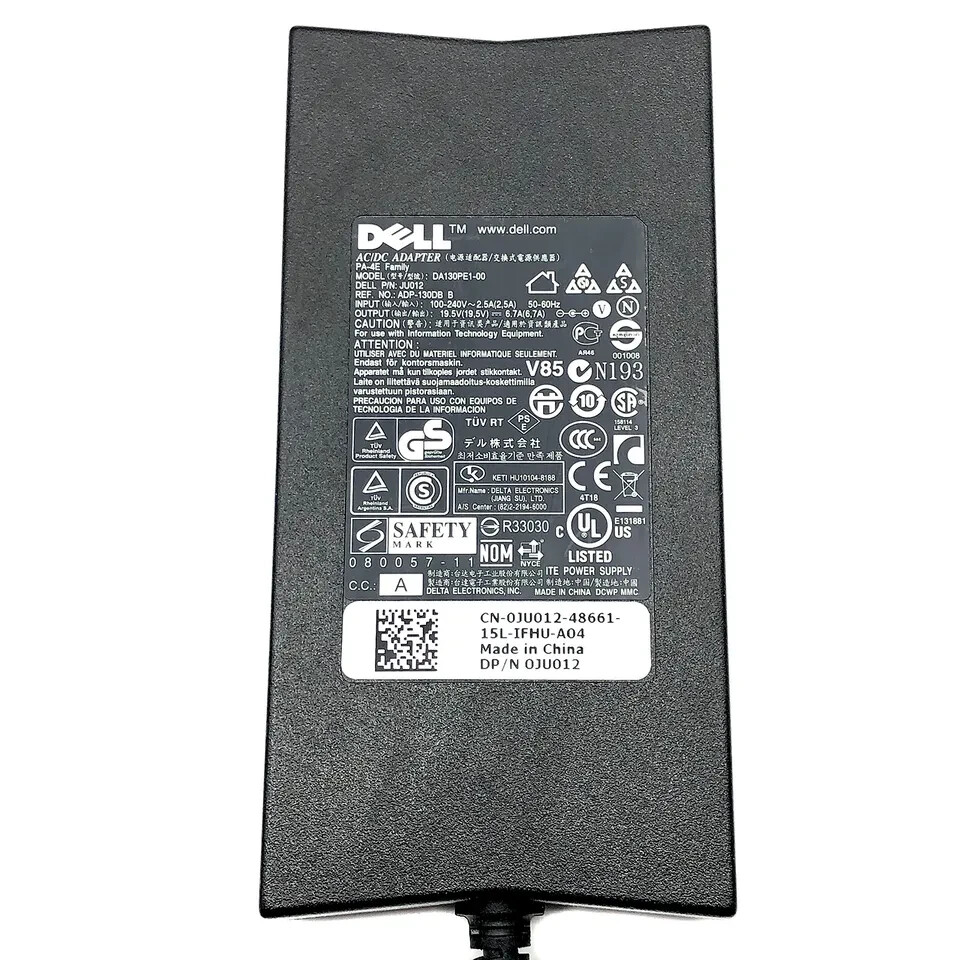 値下げDell Thunderbolt Dock K16A/AC adapter AC Adapter Charger for Dell TB16 K16A ThunderBolt USB-C