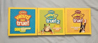 National Geographic Kids (LOOSE) Collector's Set  - Weird But True! Volumes 1-3