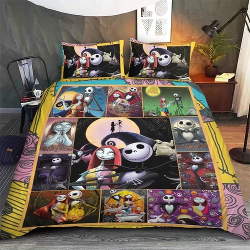 The Nightmare Before Christmas - Jack Skellington Duvet Cover Set (3pcs)