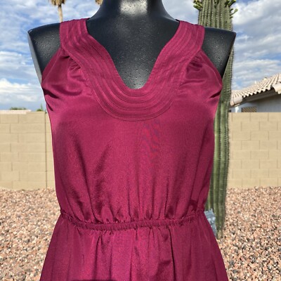 Loft Womans Sleeveless Chiffon Dress Size 0 XS | eBay