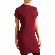 Athleta Pinewood Sweater Dress in Red