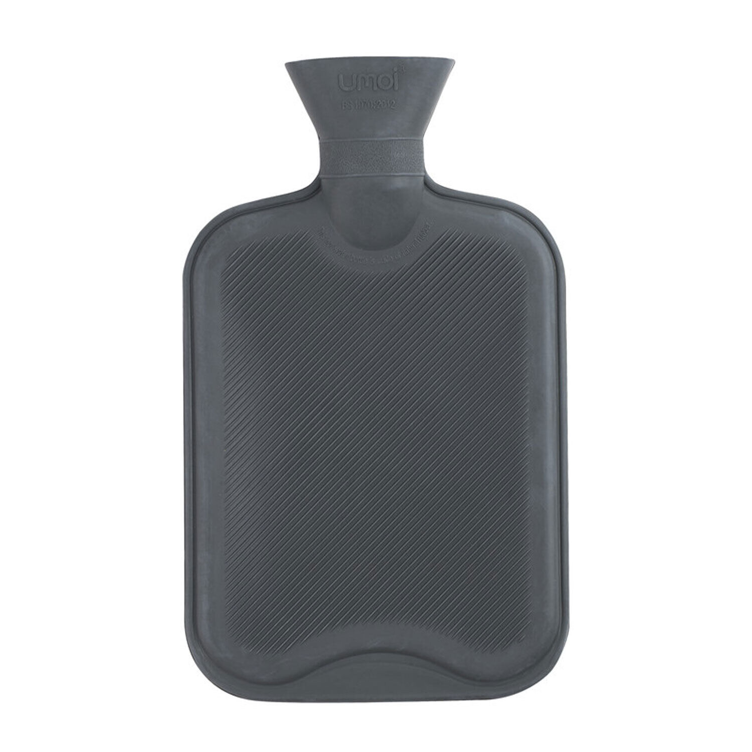 Premium Wärmflasche mit kuschligem Strickbezug 1 Liter Bettflasche Wärmeflasche