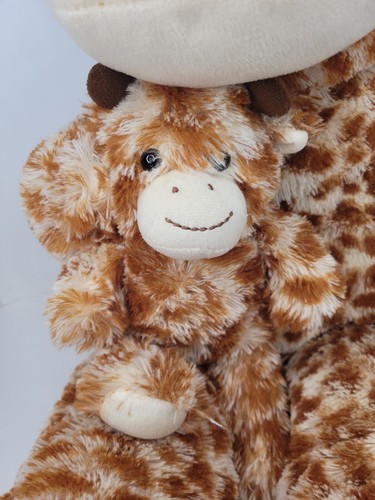Large Giraffe Mom & Baby Plush Stuffed Animal Toy Jumbo Best Made Toys - Picture 3 of 11