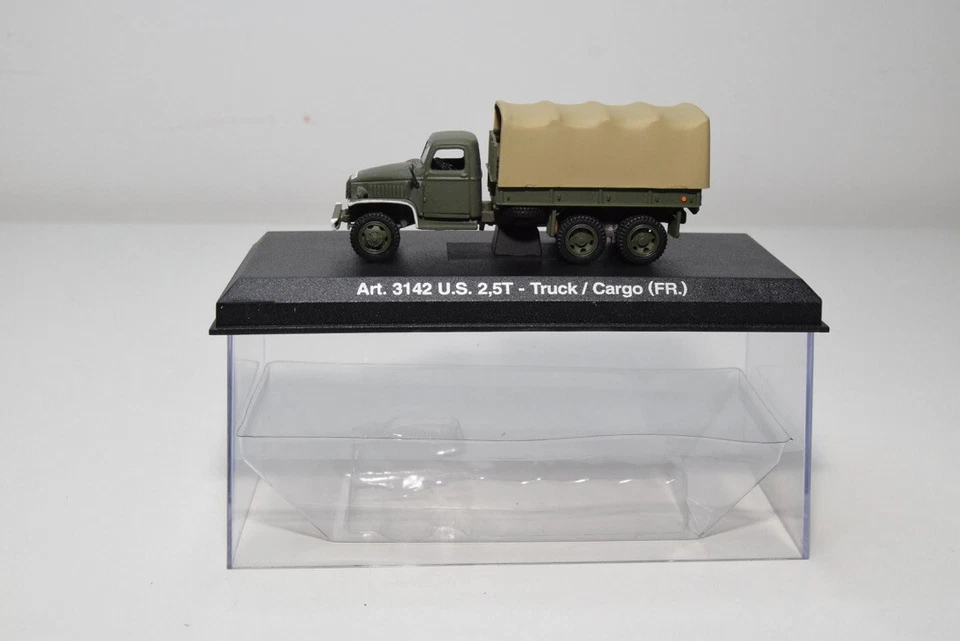 B43 1:72 ARMOUR COLLECTION 3142 U.S. 2.5T TRUCK CARGO FR. Nuovo con scatola - Immagine 2 di 4