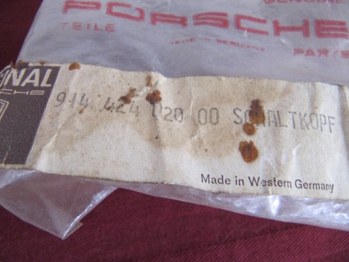 NOS Early Porsche 911 912 Shift Knob 4 Speed - Picture 3 of 6