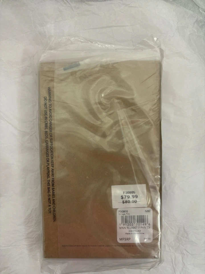 Nuevo Auténtico Disney X Coach Patín con Ruedas Minnie Mouse iPhone 8 Estuche Foto 3 de 3