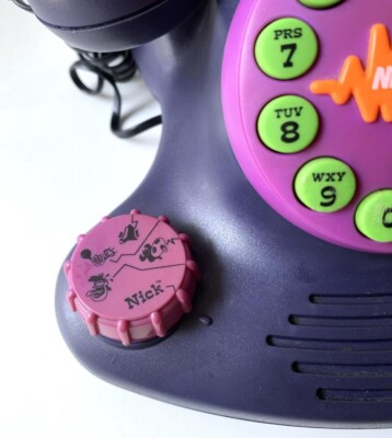 ★TALK BLASTER★ニコロデオン電話器ヴィンテージ★珍品★ Vintage 1997 Nickolodeon Talk Blaster Phone From Japan used