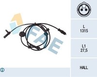 NEU - FAE 78030 Sensor, Raddrehzahl Passend FüR Fiat