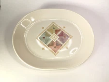Vintage Corelle By Corning Mirage Pattern 12.25"  x 10" Serving Platter Retired