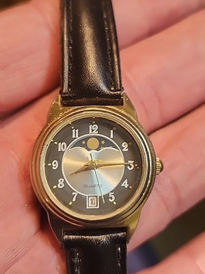 ladies womens moon phase watch Myota Movement Unbranded Movement Is Good 